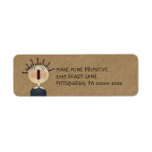 グランギー初期のラグドールカントリー差出人住所L ラベル (正面)