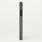 グランギー灰色モノグラム描模様 Case-Mate iPhoneケース (裏面/右)