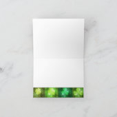 グランギー聖パトリックの日のシャムロック – グリーティングカード (内部)