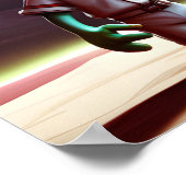 グラングロックサンダーストライクプリント ポスター (角)