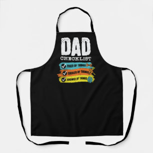 グランジおもしろいパパ エプロン