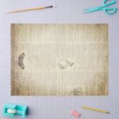 グランジでフランスのな辞書のページ 薄葉紙 (クラフト)