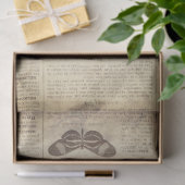 グランジでフランスのな辞書のページ 薄葉紙 (ギフト)