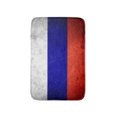 グランジでロシアのな旗 バスマット (正面縦)