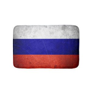 グランジでロシアのな旗 バスマット