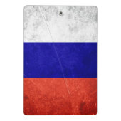 グランジでロシアのな旗 ミニクリップボード (裏面)