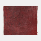 グランジで暗いヴィンテージのビクトリア時代の人のゴシック フリースブランケット (正面(横))