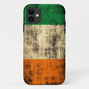 グランジなアイルランドの旗 iPhone 11 ケース