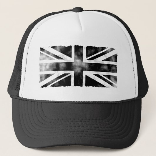 グランジなイギリス キャップ (正面)