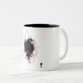 グランジなエース ツートーンマグカップ (正面右)