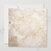 グランジなカクテルグラスのパーティの招待状の赤 招待状 (裏面)