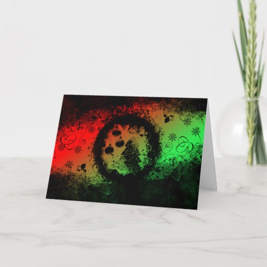 グランジなクリスマス シーズンカード (正面)