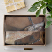 グランジなスイバの西部の馬 薄葉紙 (ギフト)