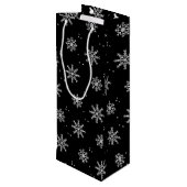 グランジなスカルサンタ ワインギフトバッグ (裏面アングル)