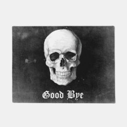 グランジなスカル ドアマット