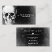 グランジなスカル 名刺 (正面/裏面)