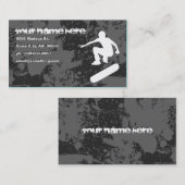 グランジなスケートボーディング 名刺 (正面/裏面)