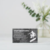 グランジなスケートボーディング 名刺 (スタンド正面)