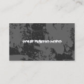 グランジなスケートボーディング 名刺 (裏面)