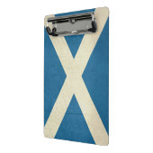 グランジなスコットランドの旗のイラストレーション ミニクリップボード (アングル2)