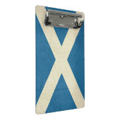 グランジなスコットランドの旗のイラストレーション ミニクリップボード (アングル)