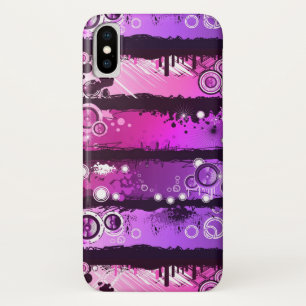 グランジなスタイル音楽旗3 iPhone X ケース