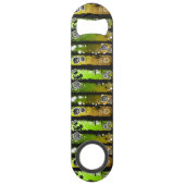 グランジなスタイル音楽旗 スピード栓抜き (裏面)