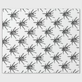 グランジなタランチュラ ラッピングペーパー (フラット)
