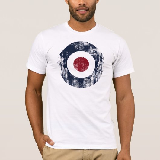グランジなターゲット Tシャツ (正面)
