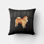 グランジなチャウチャウ クッション (裏面)