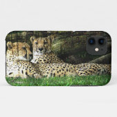 グランジなチータのLounging Case-Mate iPhoneケース (裏面(横))