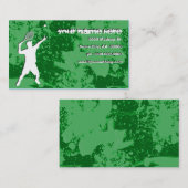 グランジなテニス 名刺 (正面/裏面)