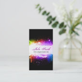 グランジなデザインの名刺 名刺 (スタンド正面)