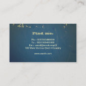 グランジなデザインの名刺 名刺 (裏面)