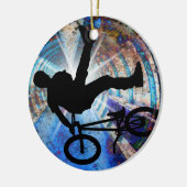 グランジなトンネルのBMX セラミックオーナメント (左)