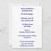 グランジなトンネルのBMX 招待状 (裏面)