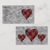 グランジなハート 名刺 (正面/裏面)