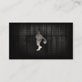 グランジなバスケットボール 名刺 (裏面)