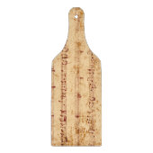 グランジなピアノは音楽シートに注意します カッティングボード (正面)