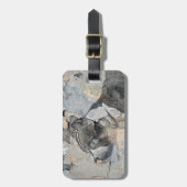 グランジなピットブルテリア ラゲッジタグ (正面縦)