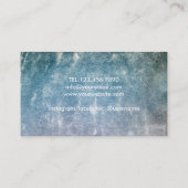 グランジなフィットネスのタイヤの訓練のパーソナルトレーナー 名刺 (裏面)