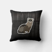 グランジなフェレット クッション (裏面)