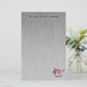 グランジなブタ 便箋 (スタンド正面)