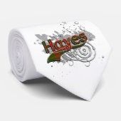 グランジなヘイェズのタータンチェック ネクタイ (ロール)