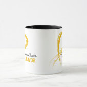 グランジなリボンの付録蟹座の生存者 マグカップ (中央)