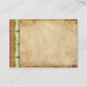 グランジなレトロの虹 名刺 (裏面)