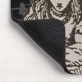 グランジな不思議の国の女王のアリスアリス(独身の) マウスパッド (コーナー)