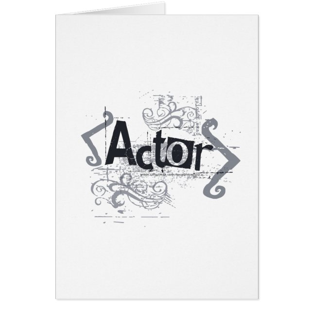 グランジな俳優 (正面)