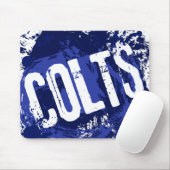 グランジな及び(ばちゃばちゃ)跳ねるの子馬 マウスパッド (マウス)