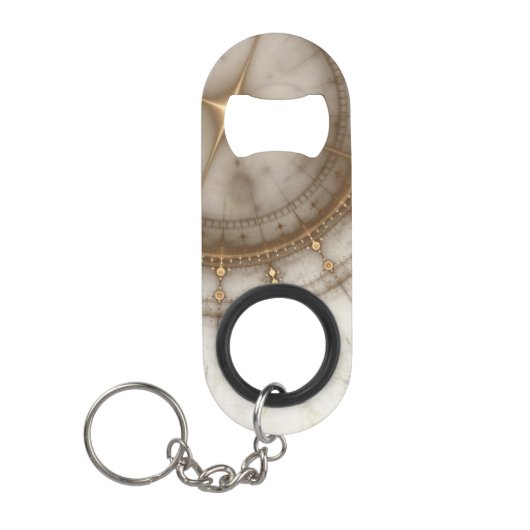 グランジな古代航海のな図表 キーホルダー栓抜き (正面)